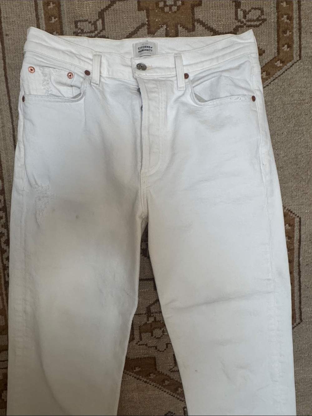 Citizens of Humanity White Jeans